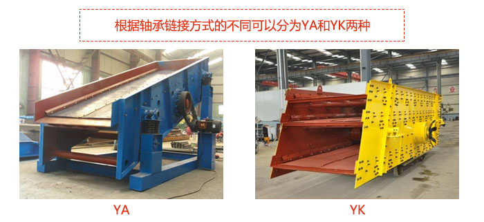 礦用振動篩-圓振動篩根據(jù)軸承鏈接方式的不同可以分為YA和YK兩種,型號不同,處理量也不一樣,應用行業(yè)也不同,篩網(wǎng)方式可做成編織網(wǎng)、聚胺酯網(wǎng)、沖孔網(wǎng)、篦條網(wǎng)等。