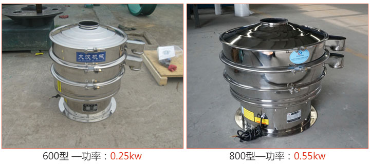 食品振動(dòng)篩同種材質(zhì)有不同大小的型號(hào)，而型號(hào)的不同就會(huì)影響價(jià)格。