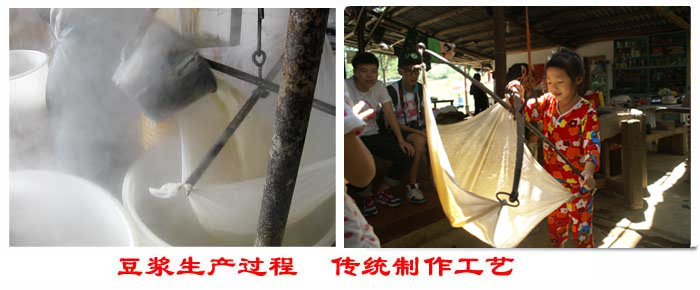 豆?jié){的傳統(tǒng)過濾篩分方式。