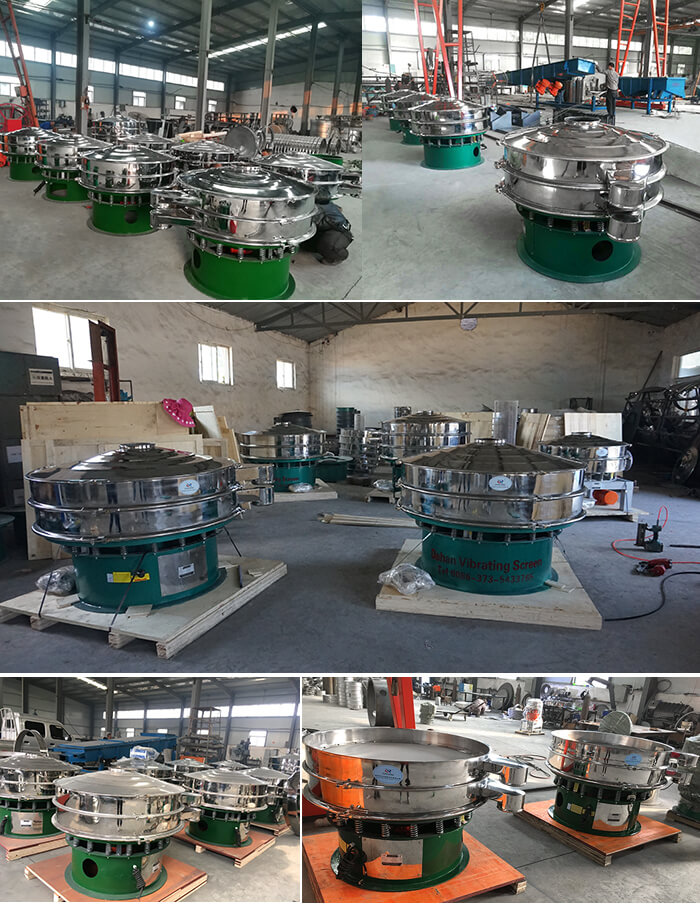 展示廳展示旋振篩，批量展示不銹鋼振動篩，包裝氣體保護振動篩，批量展示碳鋼旋振篩